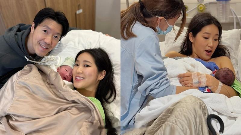 《爱．回家》「刁蛮女」黄碧莲顺利诞下男婴初喂母乳画面全纪录CEO富贵老公全程