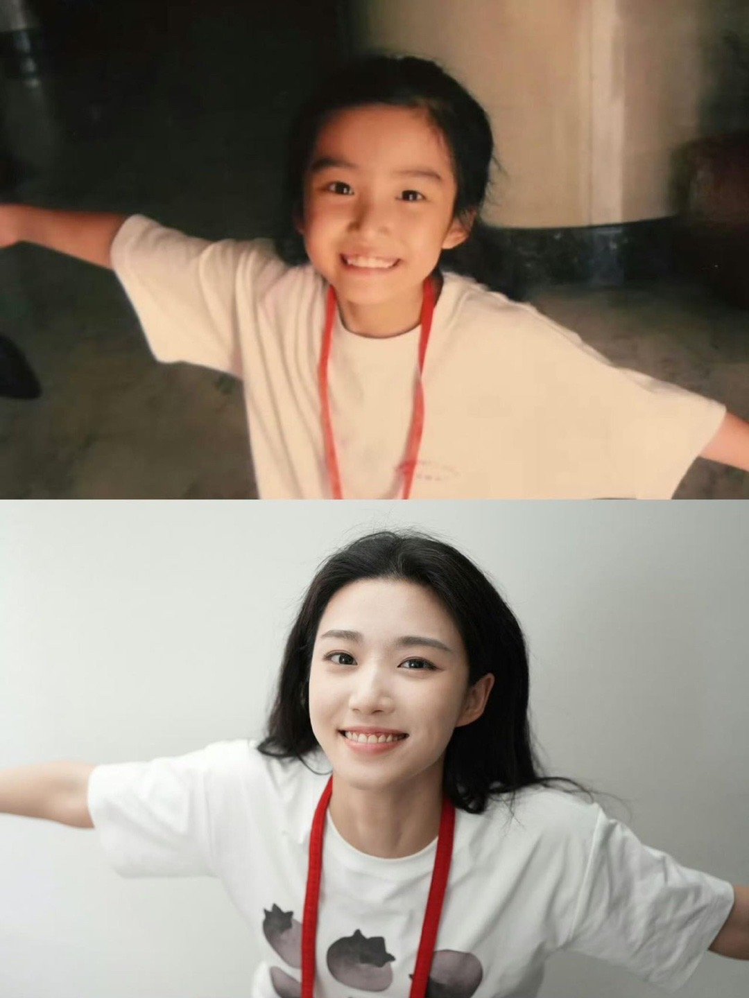 卢昱晓的小时候👧🏻p1的噜噜晓完全等比例放大～​​​