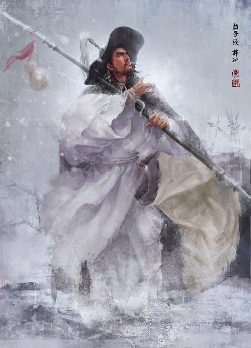 为何说王进比林冲的武艺还高呢?王进的徒弟是九纹龙史进，在在天罡中武艺也就此林冲等