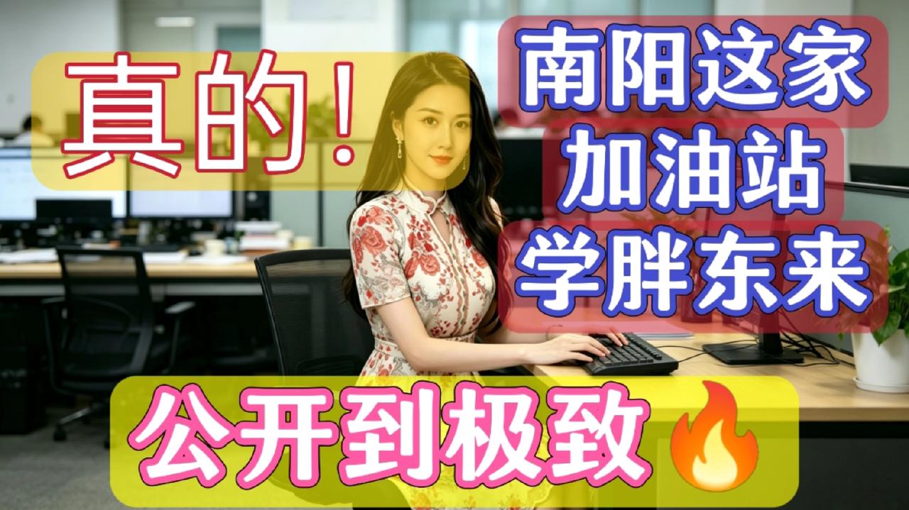 真的！南阳这家加油站学胖东来，公开到极致🔥家人们！最近刷到河南南阳那个加