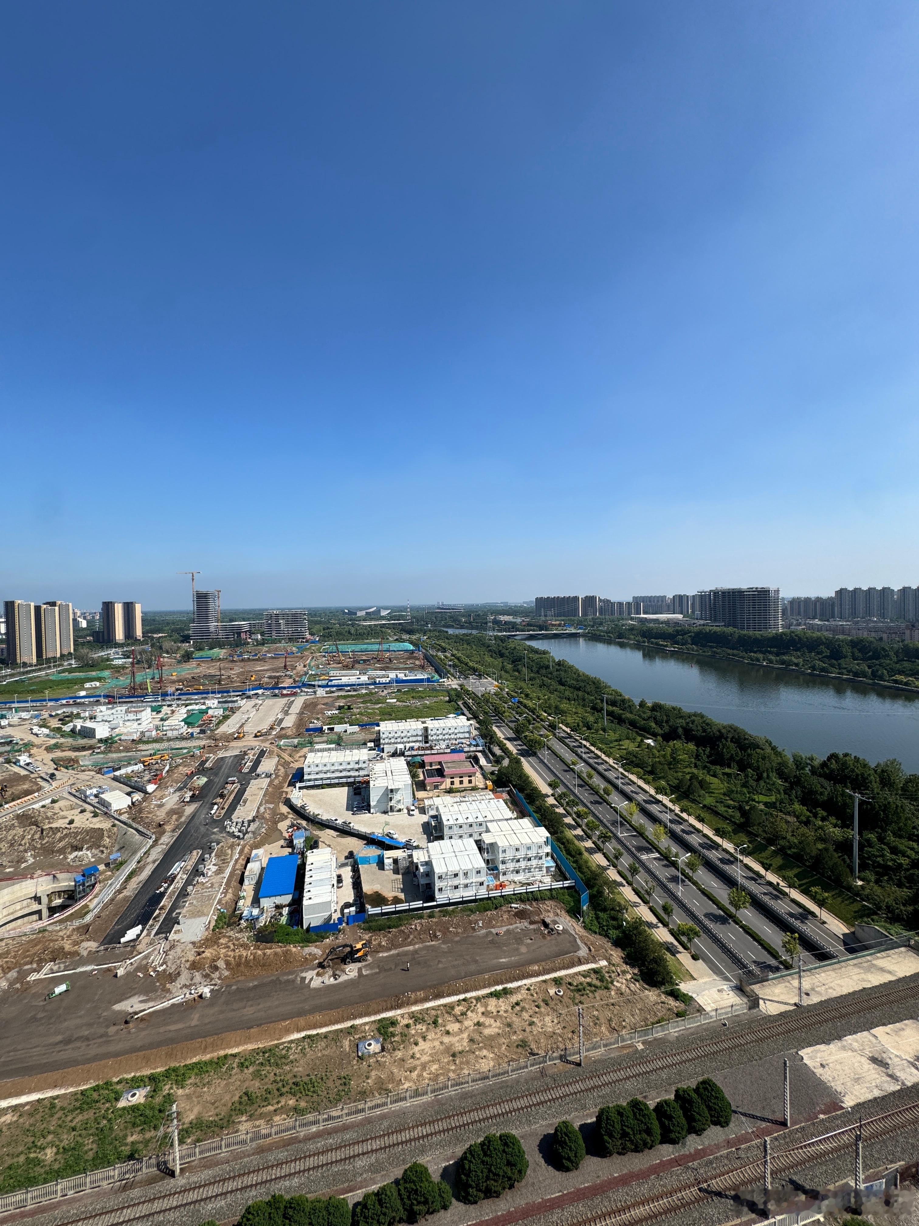 这个角度看运河地块，很直观​​​