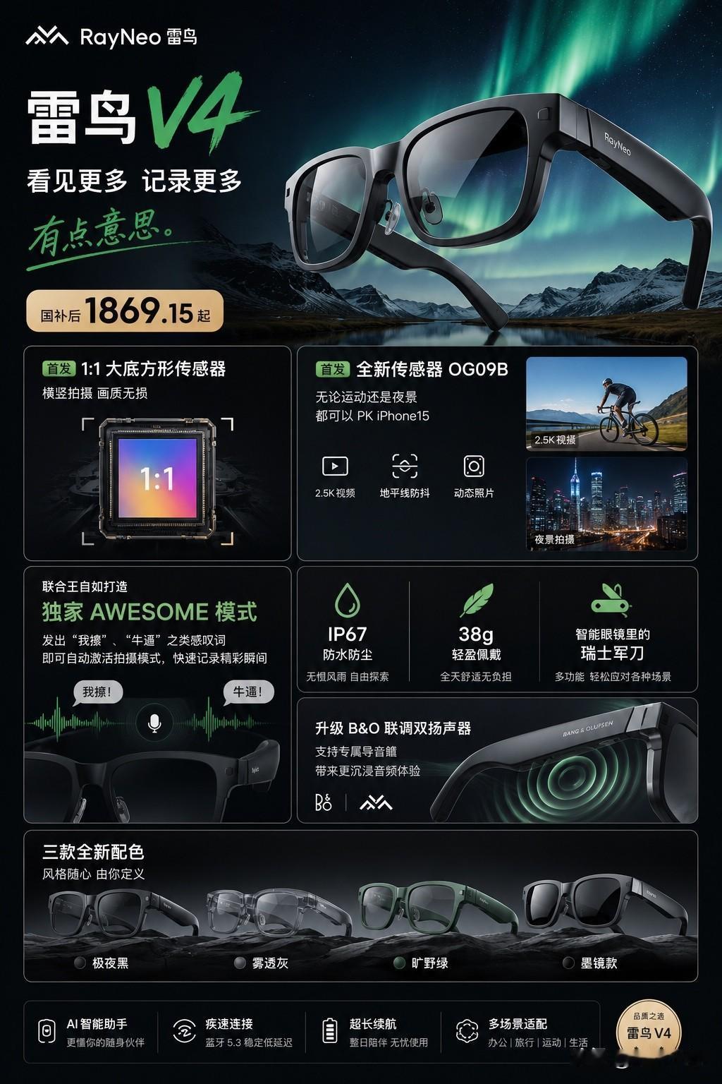 说实话，这两年很多智能眼镜给人的感觉都差不多：概念很酷，实际体验却像“半成品”。