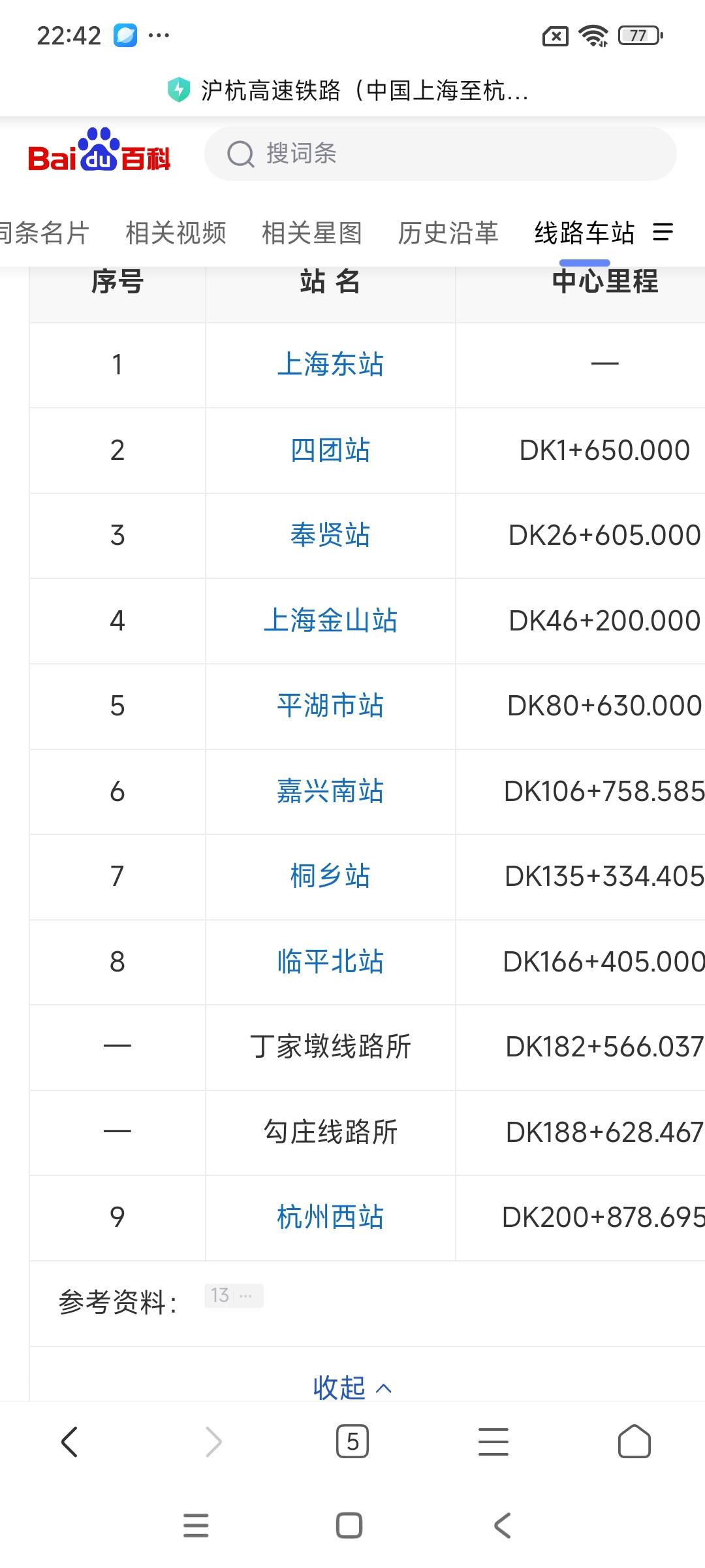 2010年10月开通的沪昆高铁的沪杭段，上海虹桥火车站到杭州火车东站。现在建设的