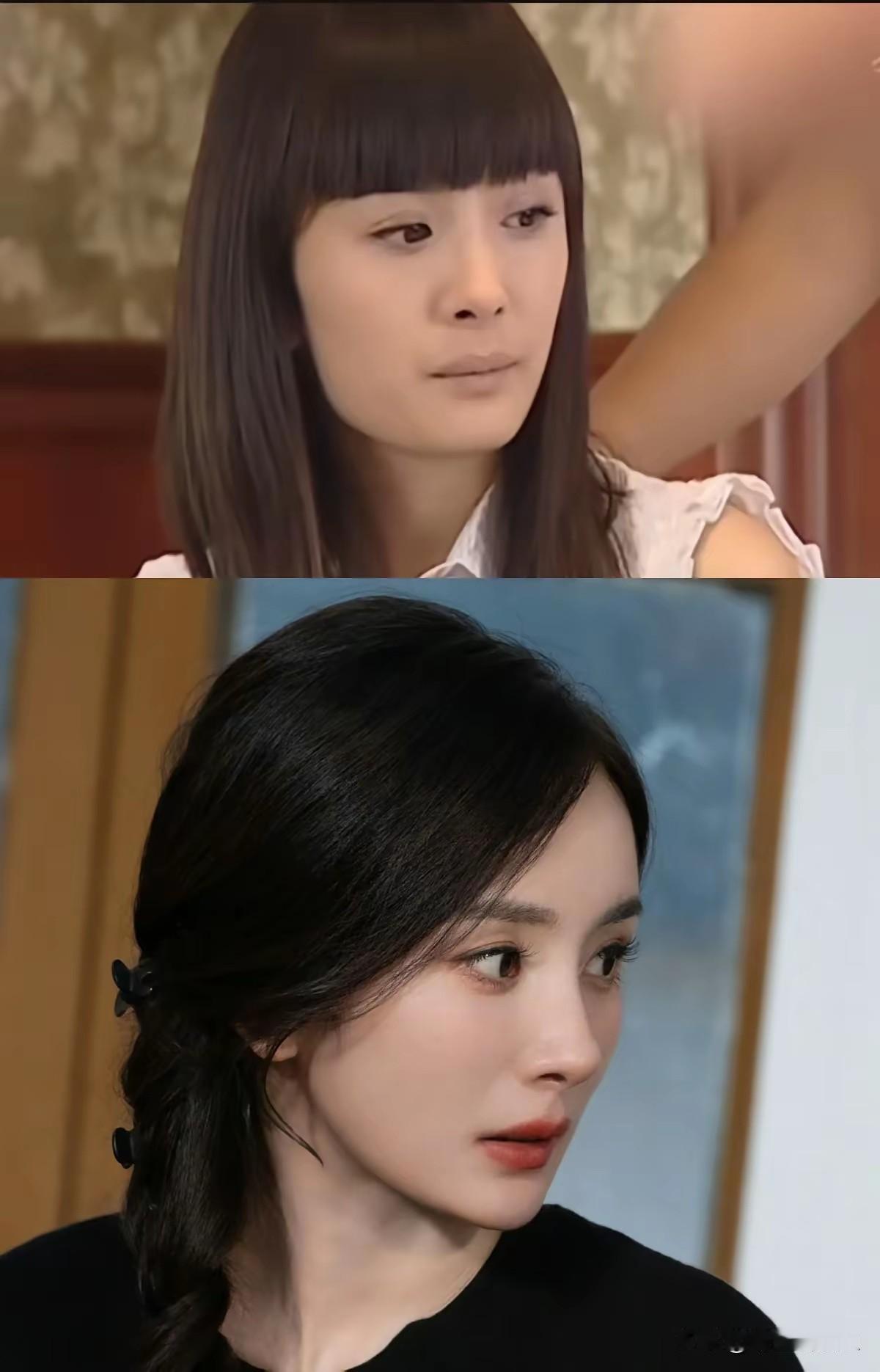 还好有这些老照片为证，不然我差点相信拔牙真的能瘦脸了，杨幂以前的“嫩牛五方”