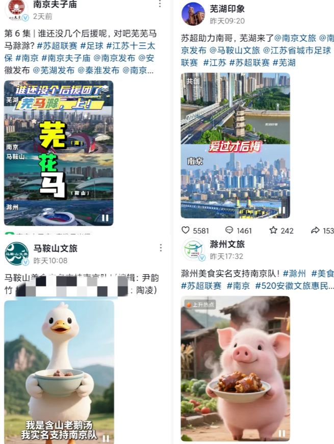 阿南和老徐，谁更有创业实力？？？以为南京有芜马滁的鼎力支持，浙江支持苏州，没