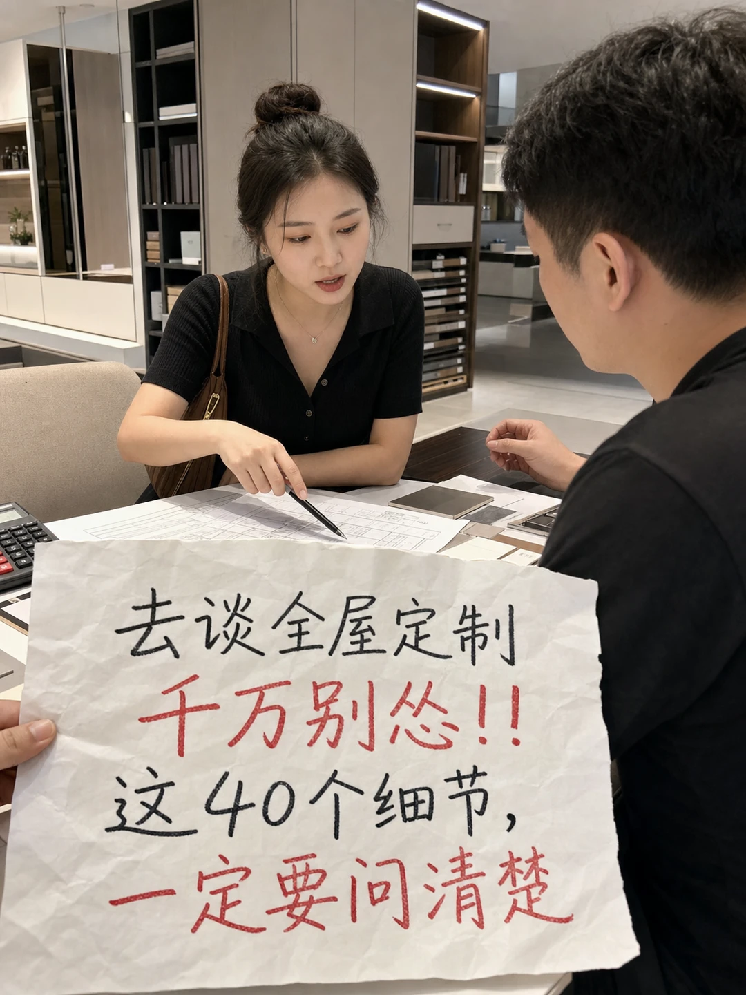 去谈全屋定制千万别怂！！