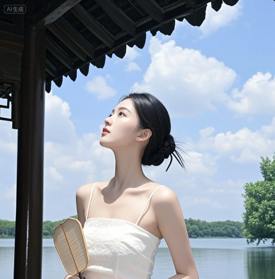 她的出现，让这个下午变得不一样