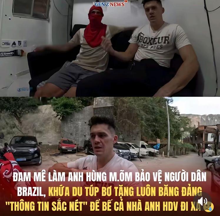 意大利博主偷拍巴西贫民窟即使导游再三强调不能拍摄，因为会涉及当地帮派的问题，但