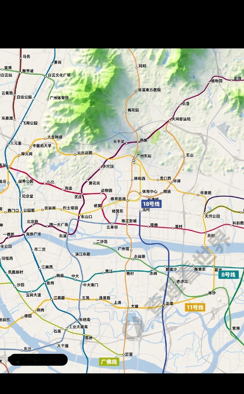 佛山地铁的规划真让人摸不着头脑。大沥、盐步、黄岐、平洲这些地方人口密集，大沥加上