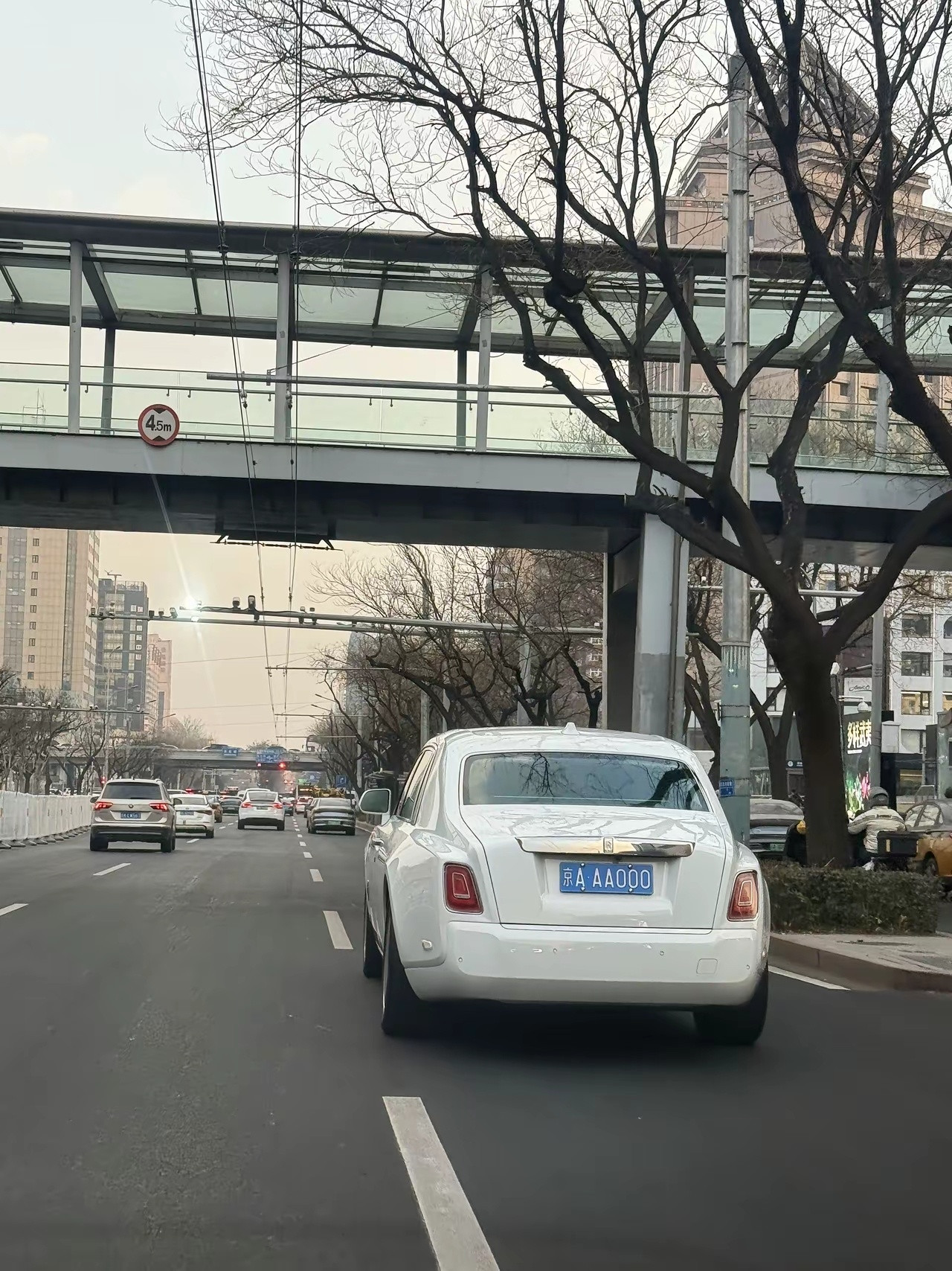 京A是天选，车牌是实力