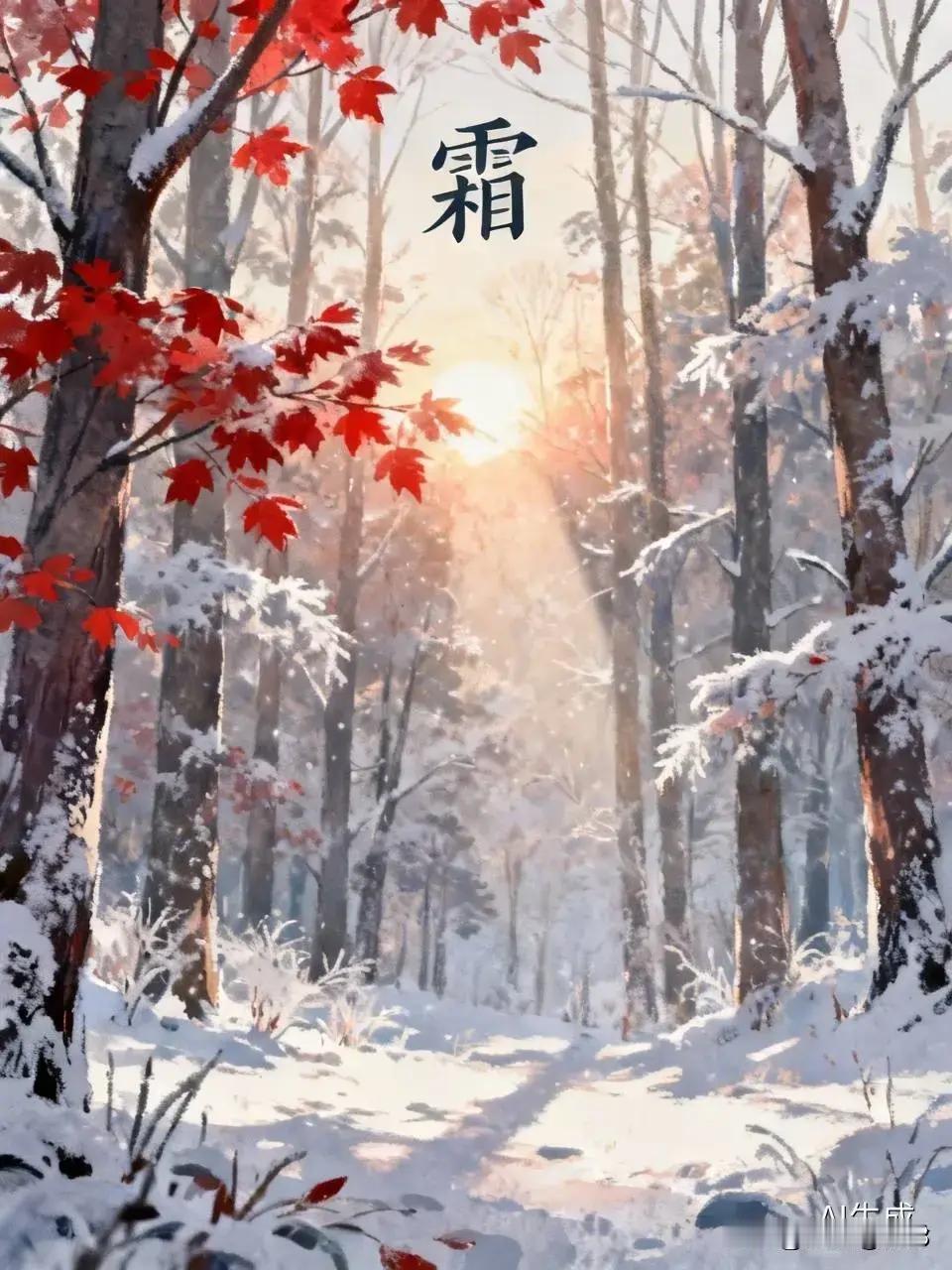 这幅图意境深远，大家喜欢吗？
