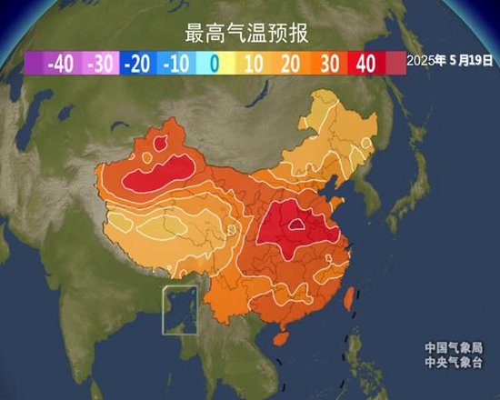 未来十天全国天气: 雨雨雨 除了这片雨水“真空区”