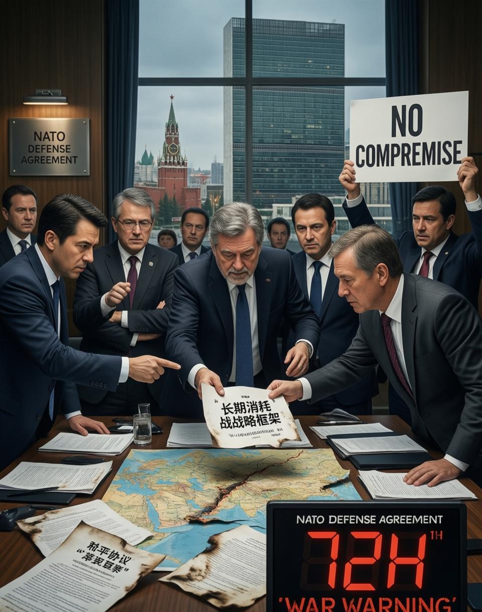 欧洲和乌克兰，正在重新画一条时间线。西班牙《世界报》的报道说，特朗普那个所谓的和