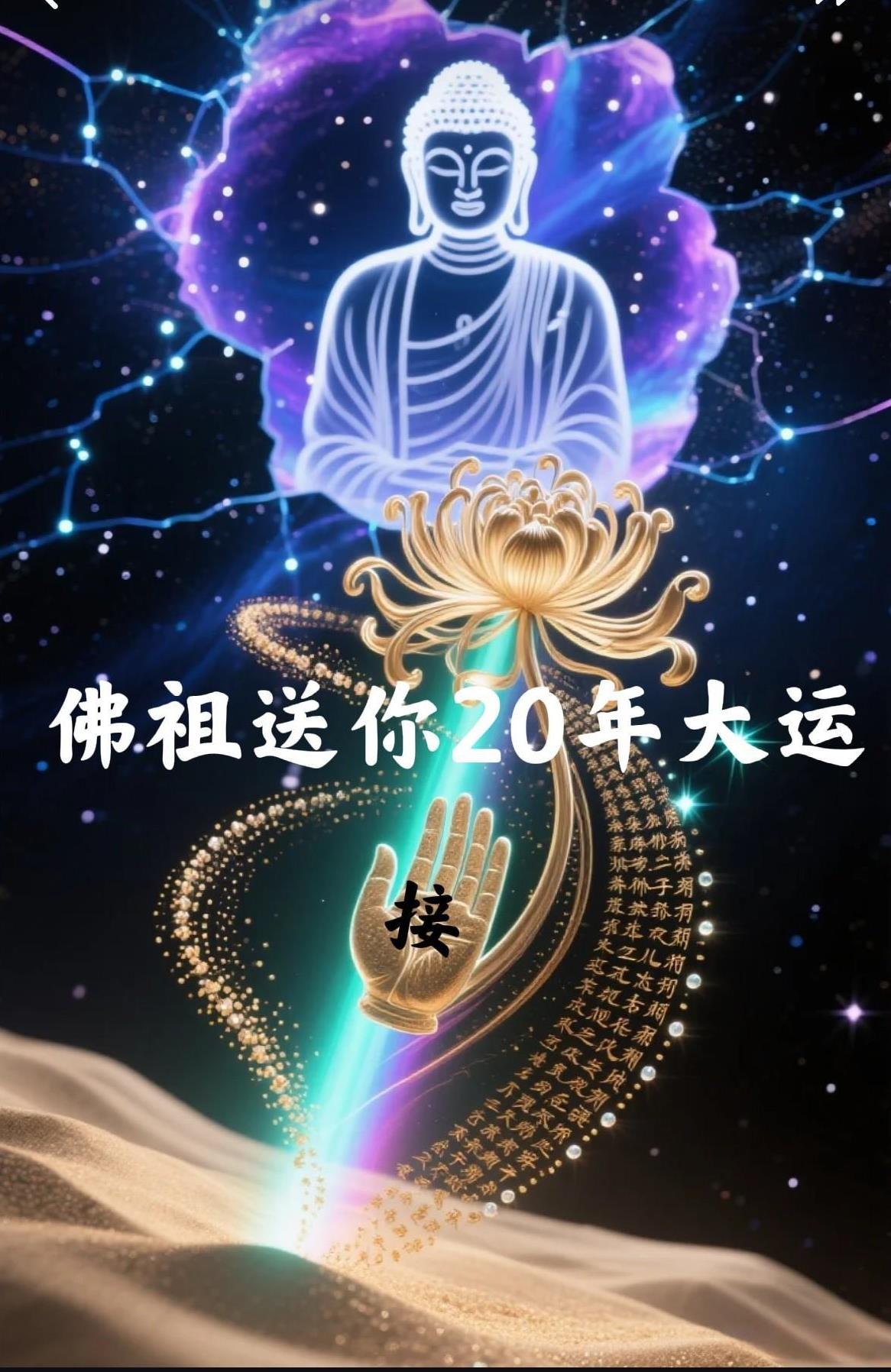 遇佛祖，开启20年旺运！祈愿“佛祖护佑”，好运滚滚来！遇佛祖，好运来！人生漫漫