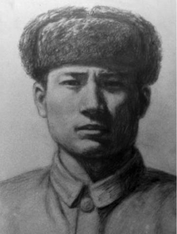 平津战役烈士尤瞎混，华北军区4纵32团6连班长，1948年冬，在新保安战斗中牺牲