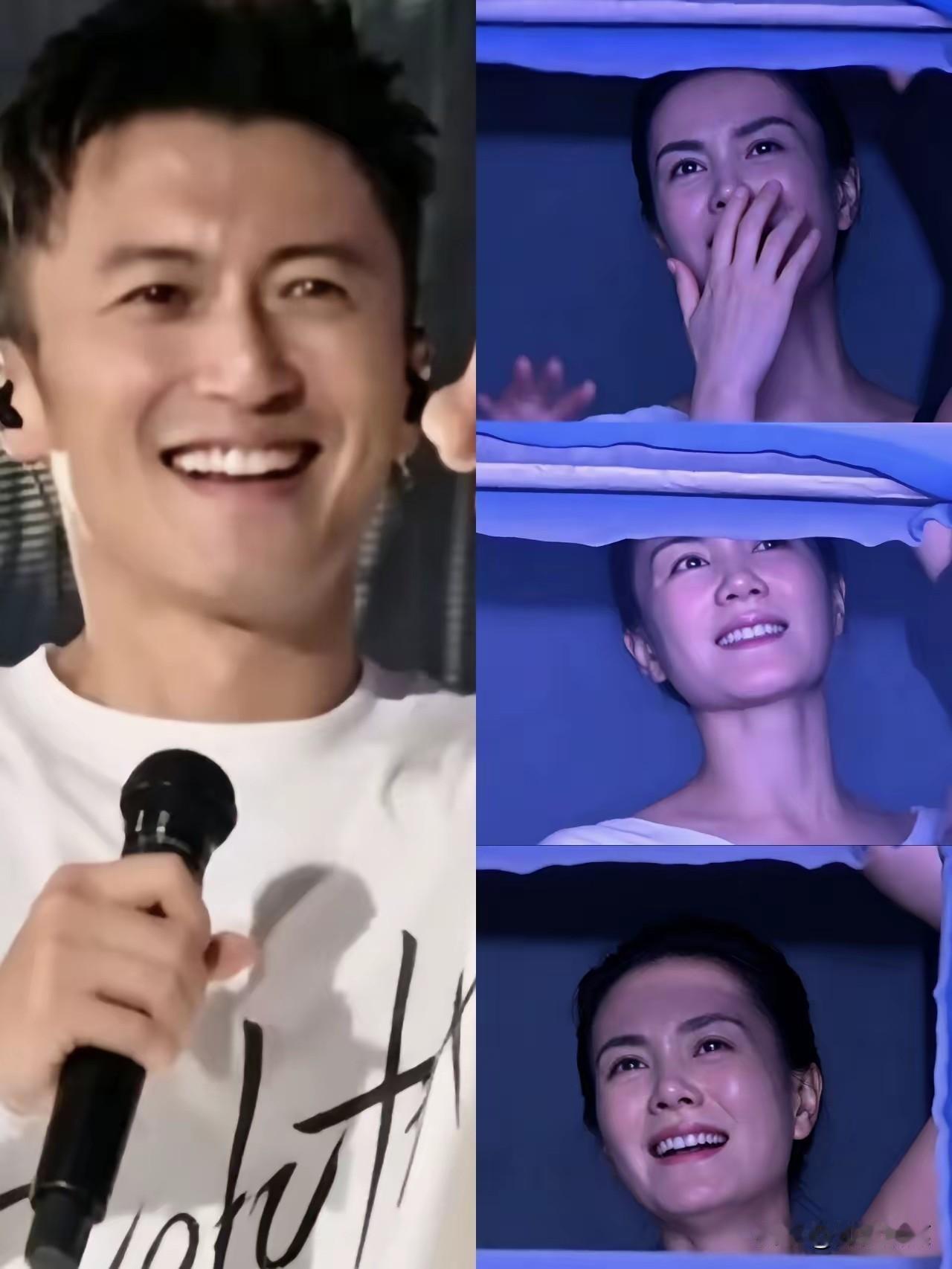 王菲去看谢霆锋演唱会，又被骂了。理由是——你有俩孩子，能不能低调点？我寻