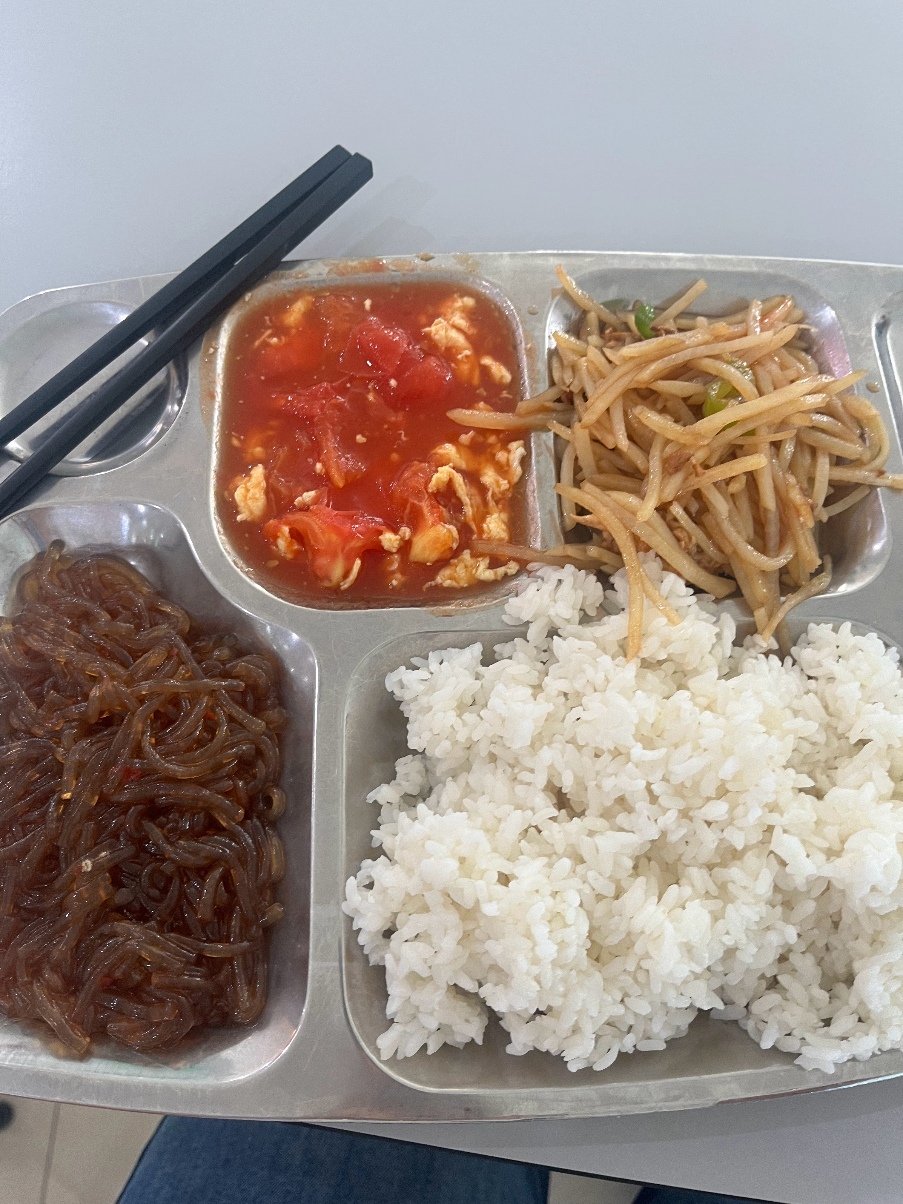 令人感到难吃的工作餐​​​