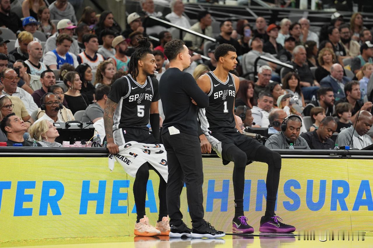 马刺选人眼光真是犀利！连续3届选秀直接选到了未来三大核心：1、文班亚马：23