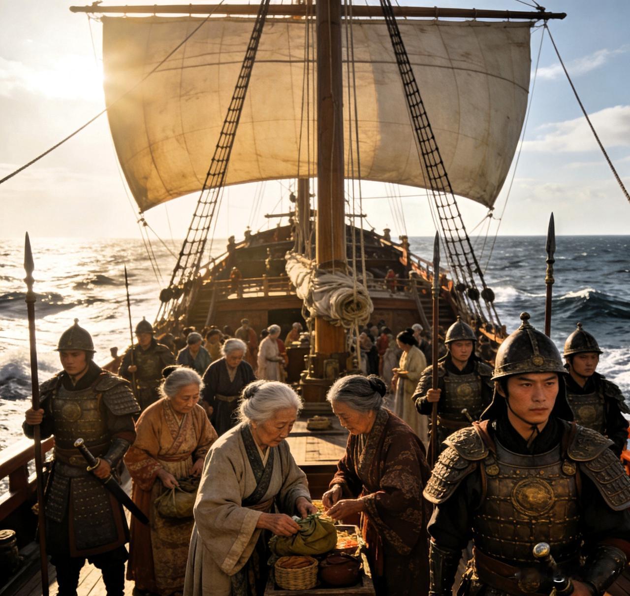 郑和下西洋时有个细节特别“怪”：船上没有年轻姑娘，反而载着一整船的老婆婆，里头还