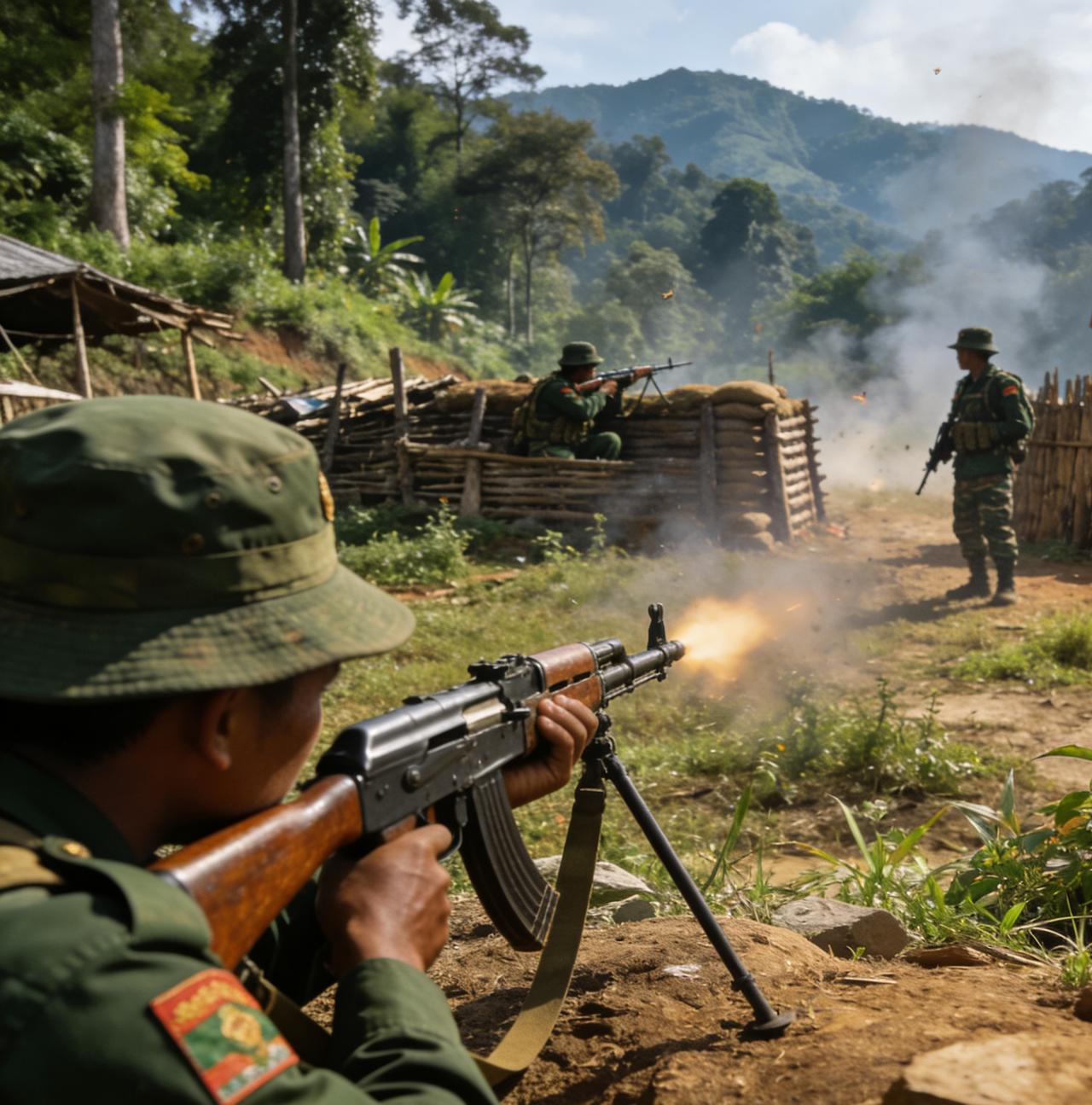 泰缅边境冲突：起因、态势与现状泰缅边境近期冲突的核心诱因，是缅甸政府军对克