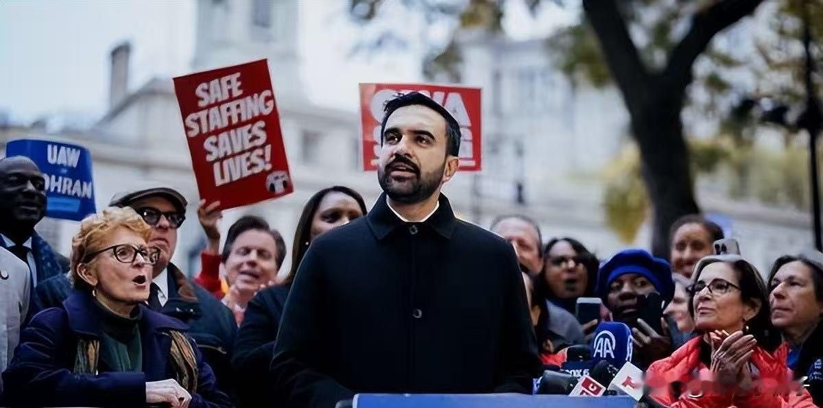 纽约新市长当选，叫板特朗普，账本危机来了！昨天纽约市政选举结果出炉，一个