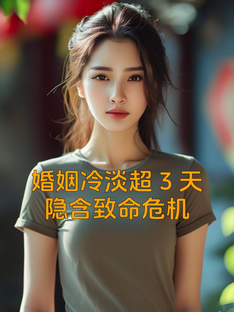 婚姻冷淡超3天，隐含致命危机