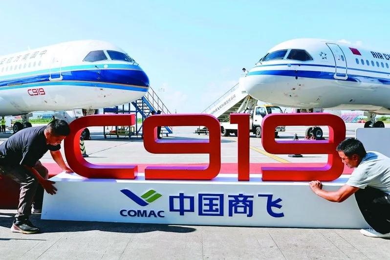 大陆展现高端制造实力，郑丽文明天将参访C919制造商中国国民党郑丽文9日参访上