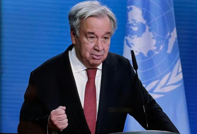 快讯！联合国秘书长古特雷斯表示，联合国安理会“已不再代表世界”，并且是“无效