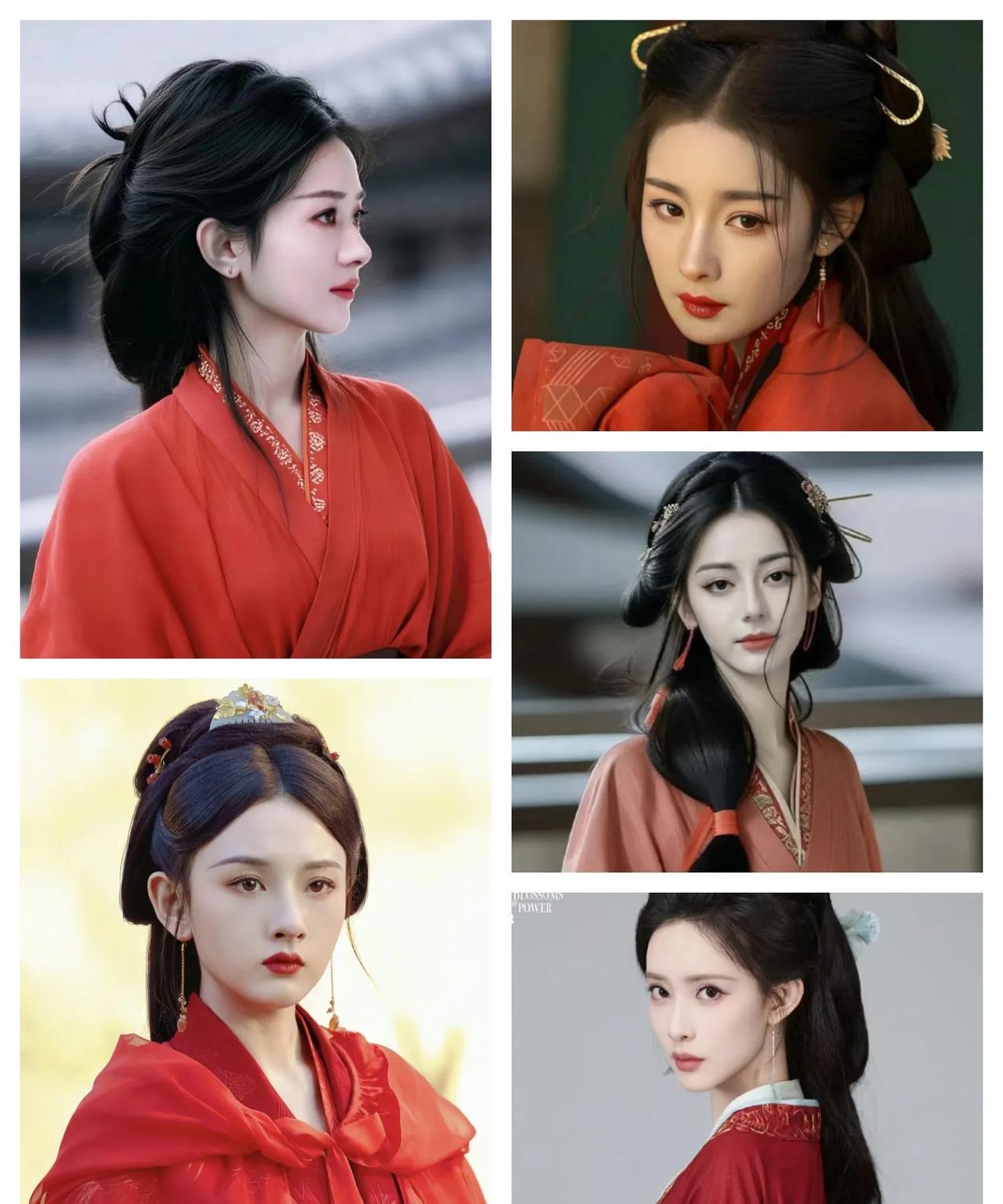 我宣布！这五位女明星是最适合演小乔的人，她们的战国袍也太好看了吧！1.赵丽颖