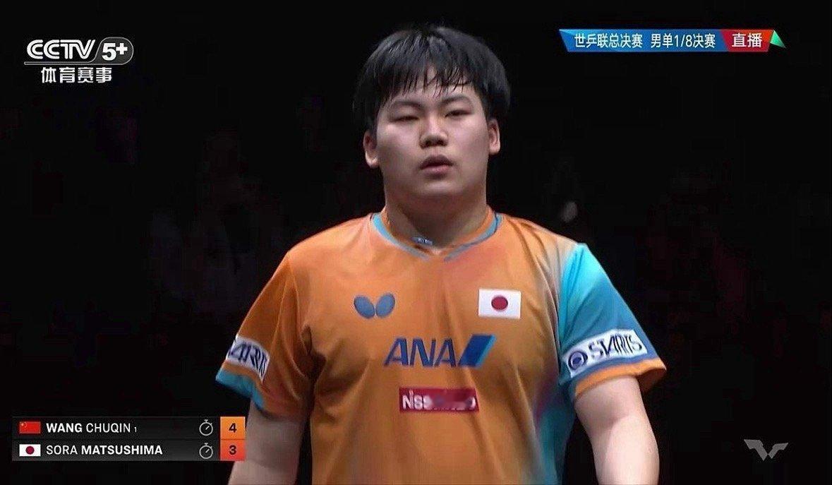 松岛辉空今天错失了赢下头哥的大好时机！其实就一个原因！今天的WTT香港总决赛1/