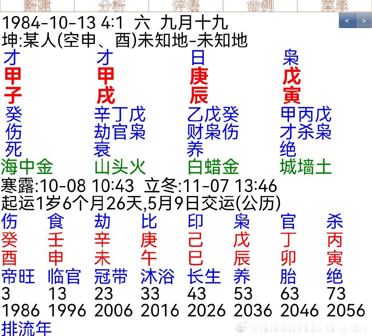 八字女命:庚辰日干，坐下伤官库，月上戌官库，伤官库冲官库，伤官见官，离异两次了
