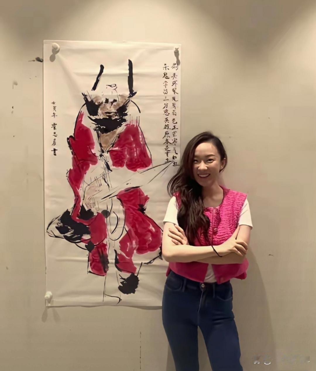 霍思燕这是画了一头牛吗？