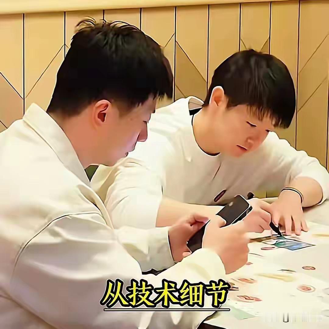 马龙说，我严重怀疑孙颖莎是想接我的班，因为她见到我没别的可聊，全是聊技术！其实