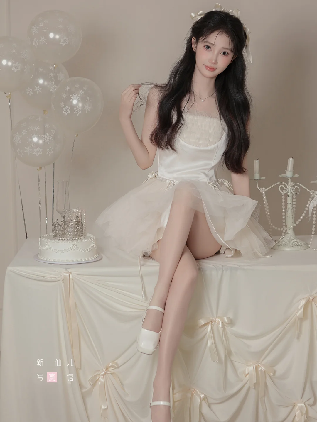 芭蕾风生日写真🎂甜美少女🎀