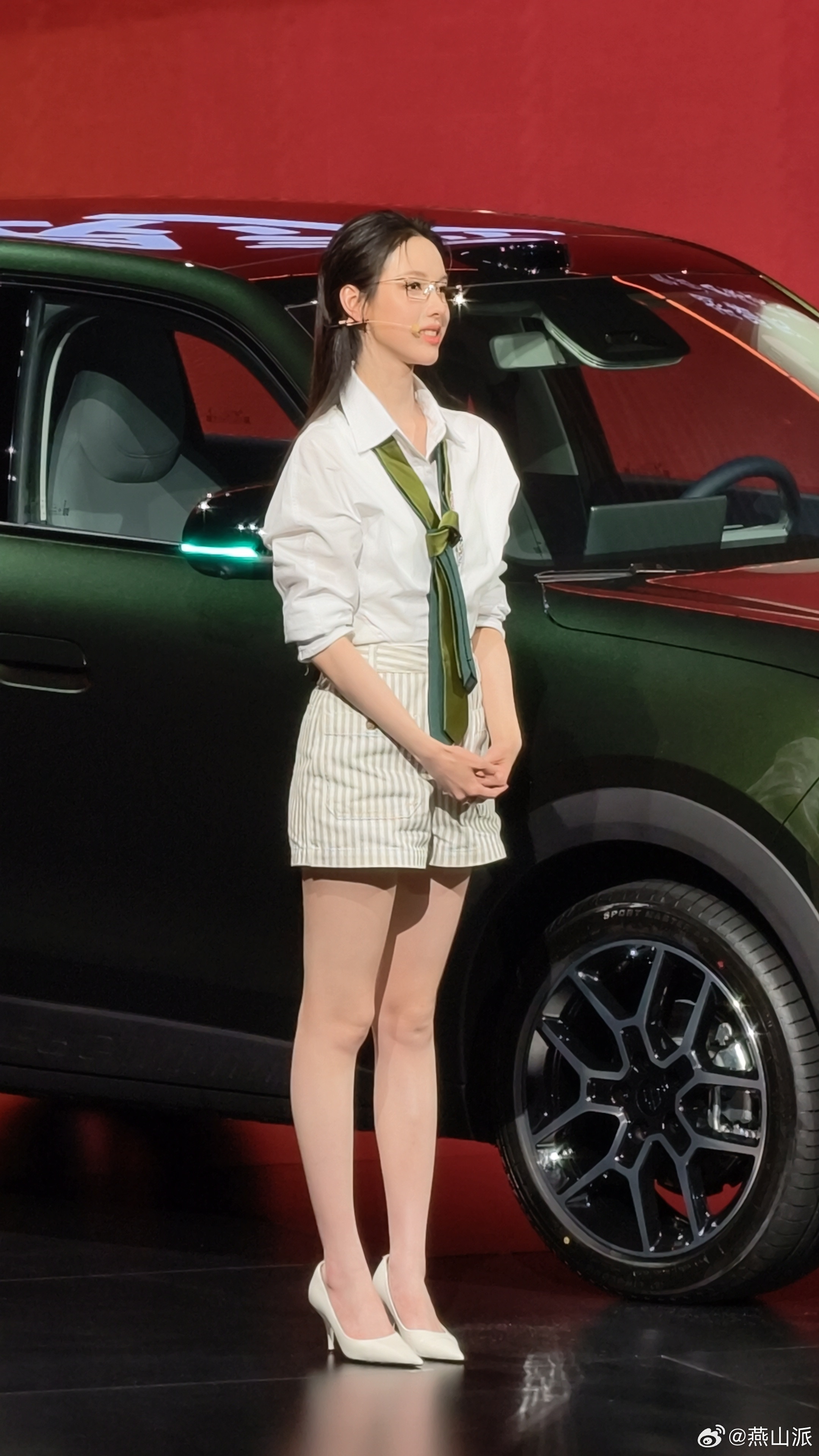 零跑A10来了，本人确实好漂亮。陈都灵代言零跑A10，一路都灵！是不是没毛病？