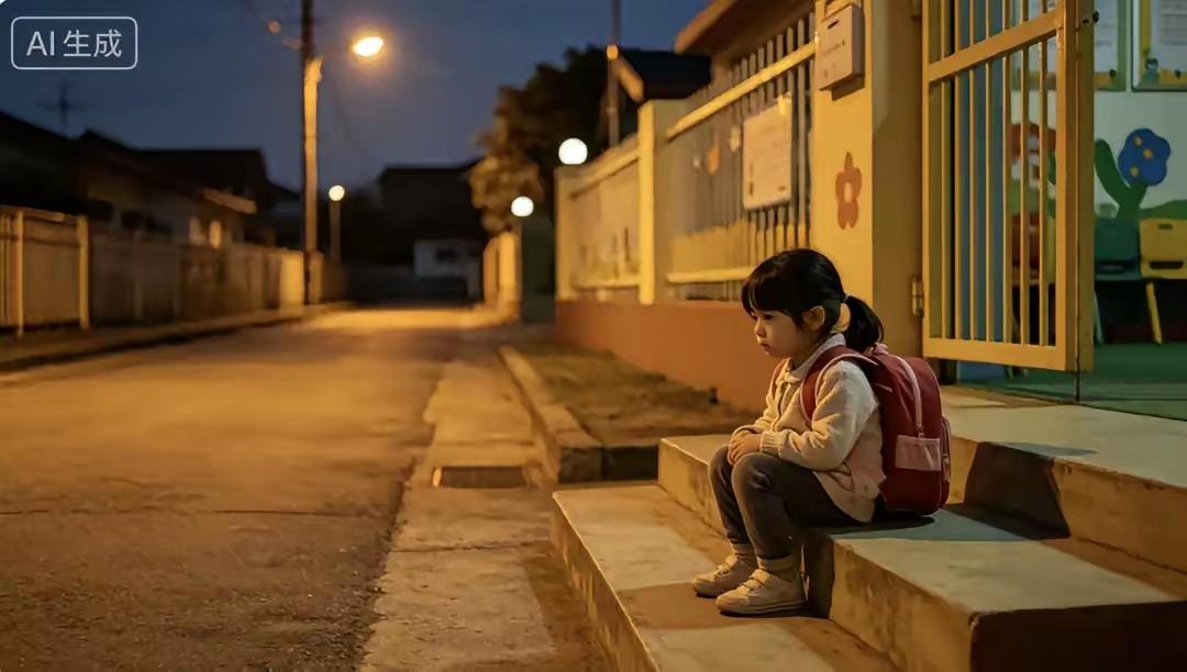 4岁女娃在幼儿园3天无人来接，老师打开书包后，所有人都红了眼。​那是礼拜五的傍