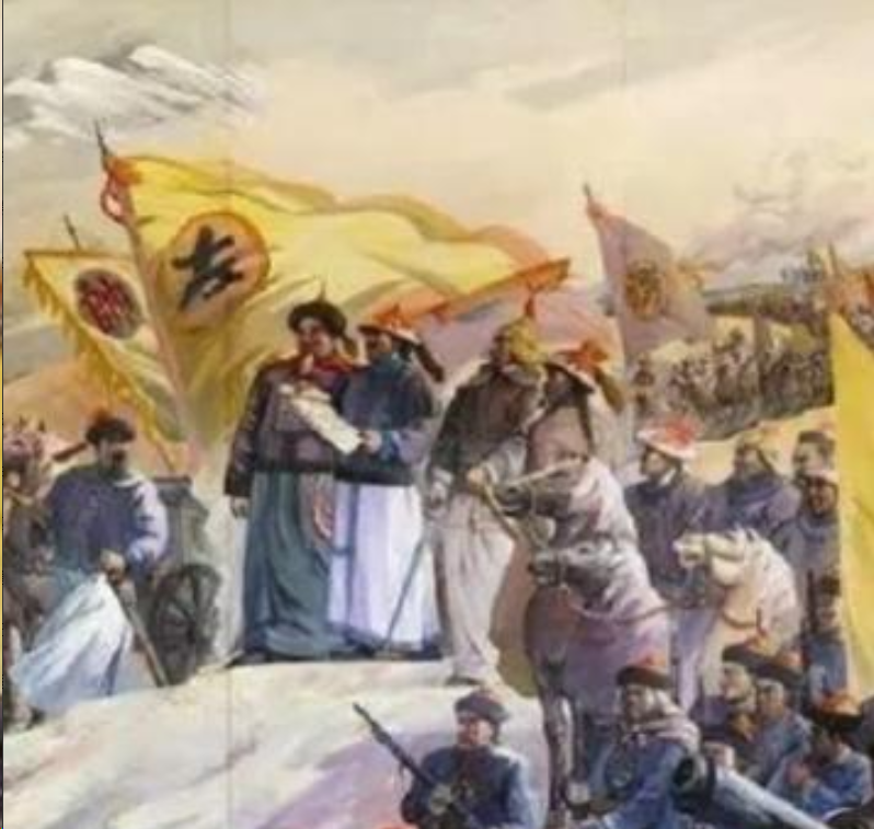1875年，李鸿章说:新疆那不毛之地，不要就不要了!左宗棠大怒:166万平
