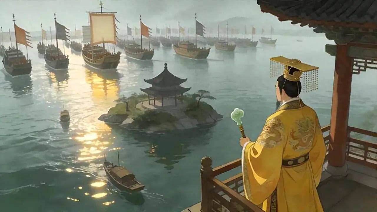 500艘巨型楼船、10万步骑列阵、一座今天沦为动物园的小山头——公元579年八月