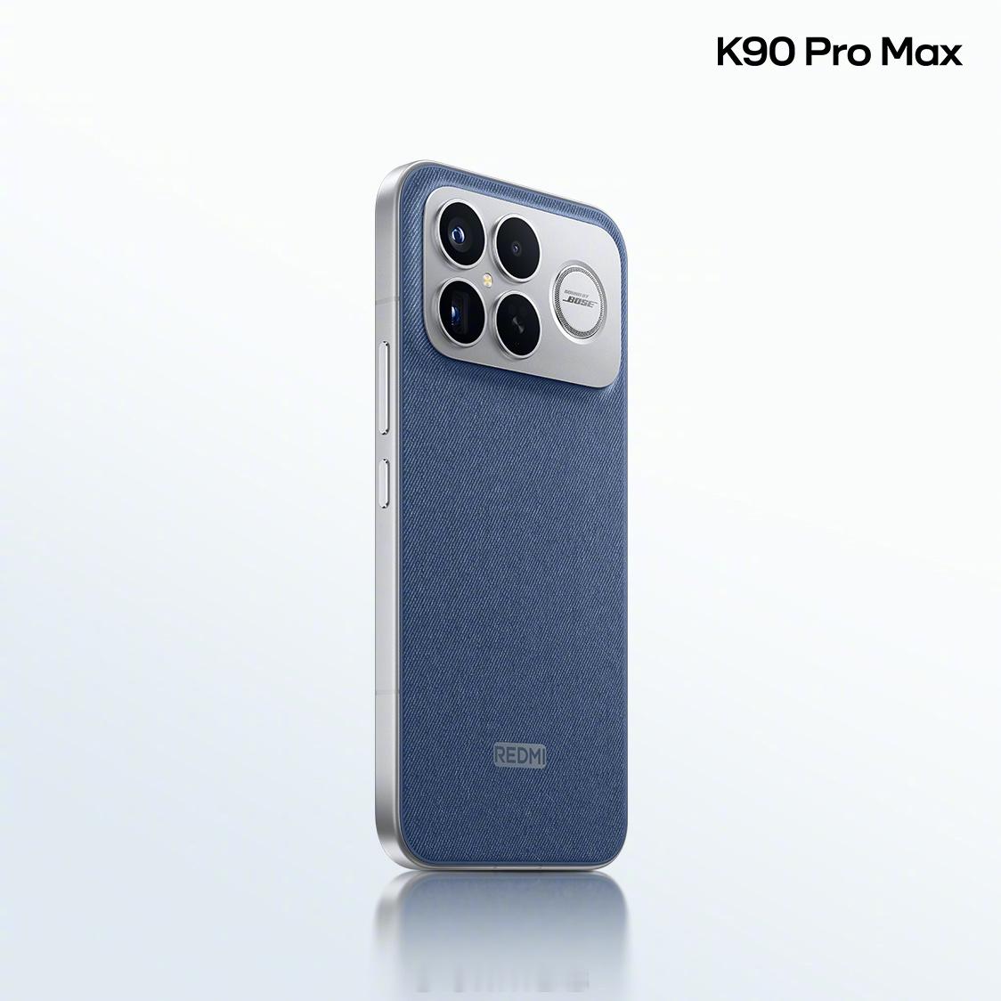 REDMIK90ProMax丹宁色亮相，没错就是牛仔裤丹宁布的那个丹宁。