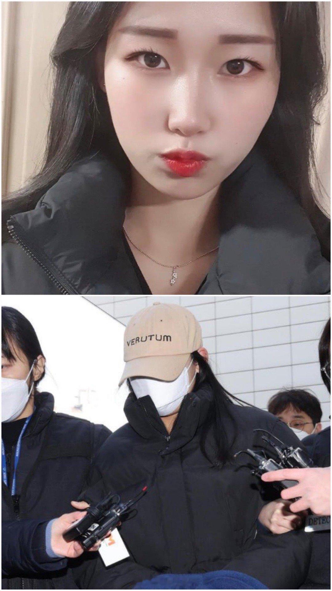 韩国警方在2月19日逮捕了一名22岁韩国女性（姓金，Kim），她被控谋杀、加重伤