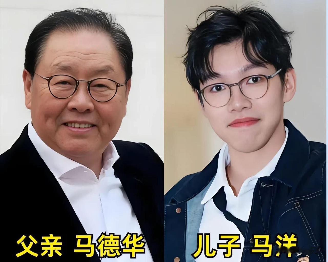 盘点一众演艺圈知名父子，血脉带来的相似度一目了然。马德华（猪八戒扮演者）和儿子