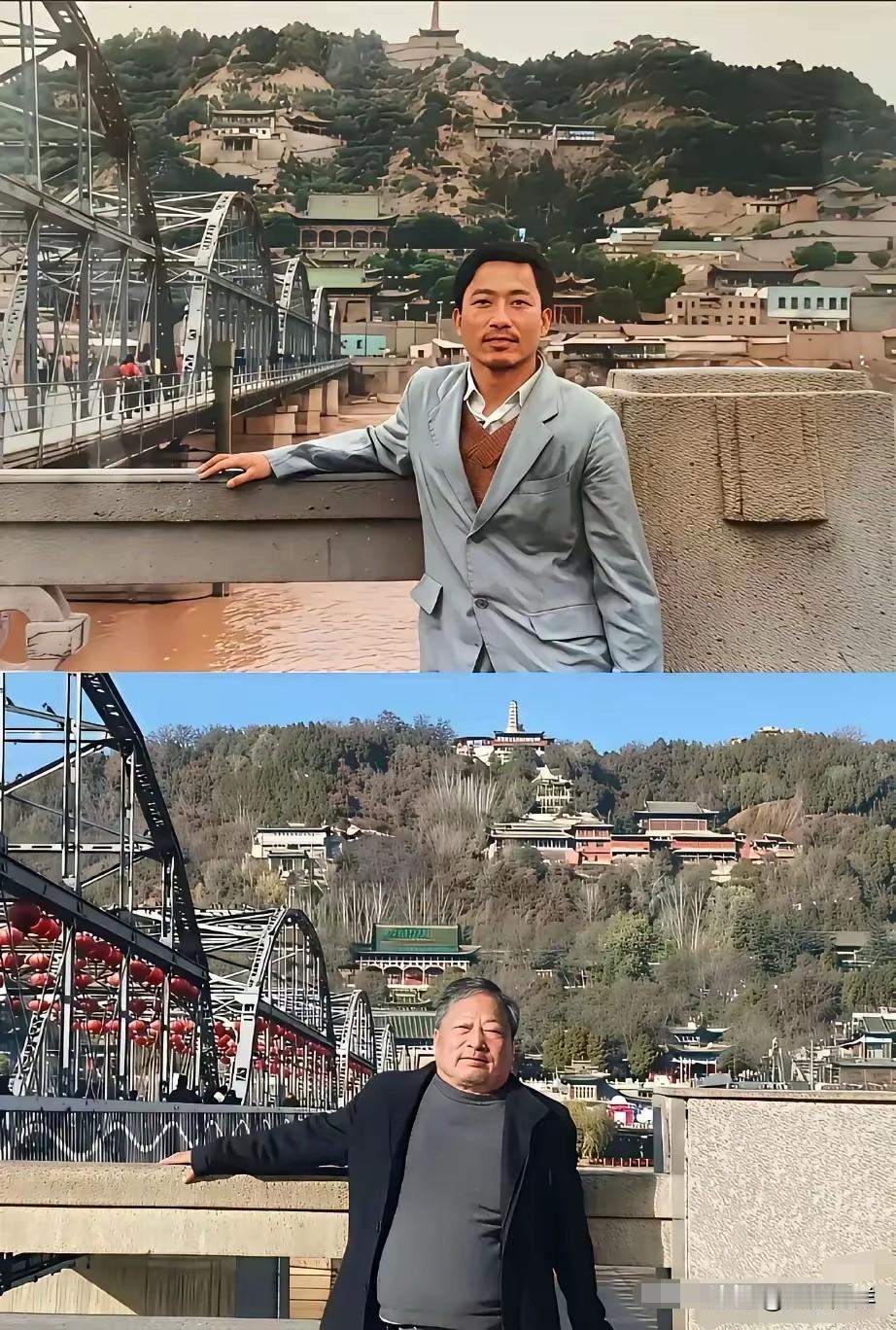从两张照片看一个人的变化。30年过去弹指一挥间，苍老的是容颜，不变的仍