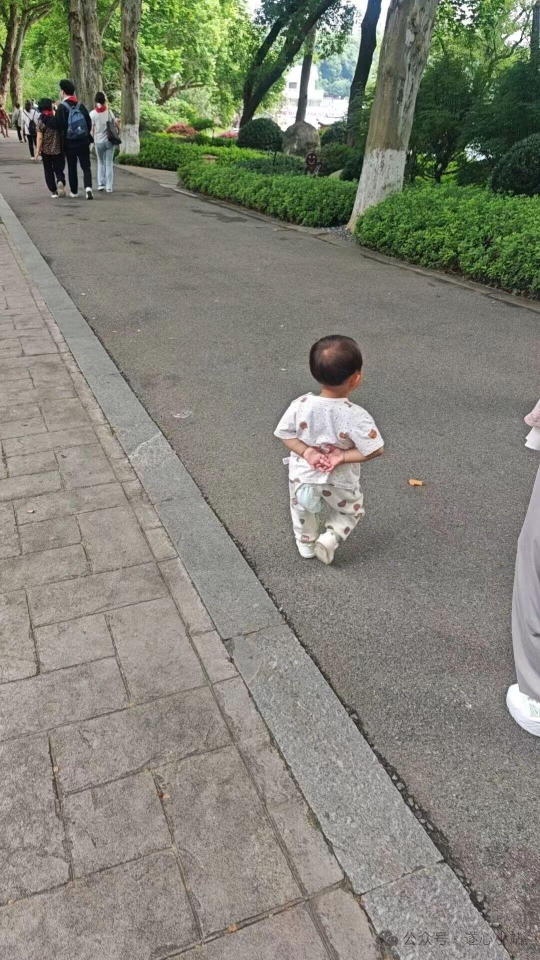 一岁半的老太太来了。