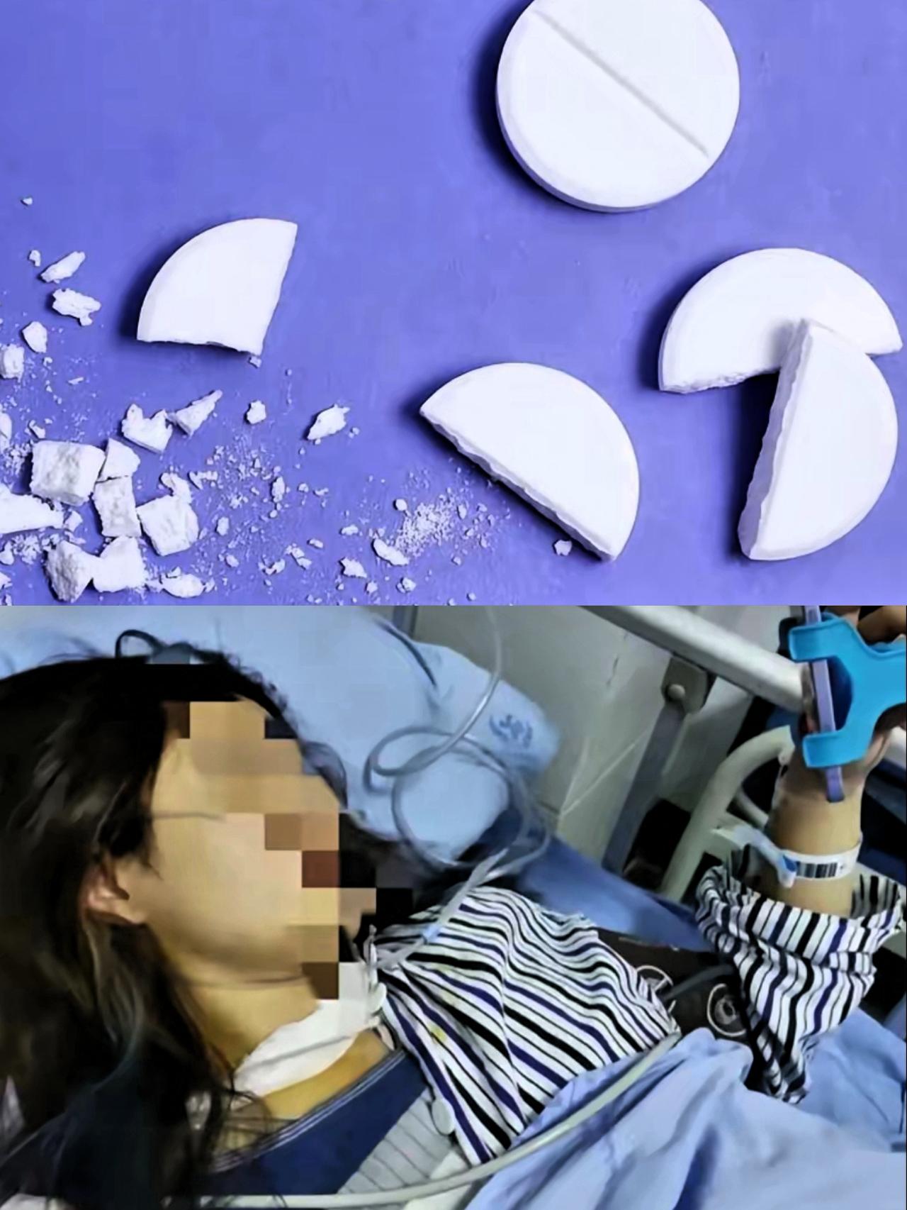 自作聪明害惨自己！降压药掰开吃差点出人命湖北黄冈的周女士血压刚稳定，就把
