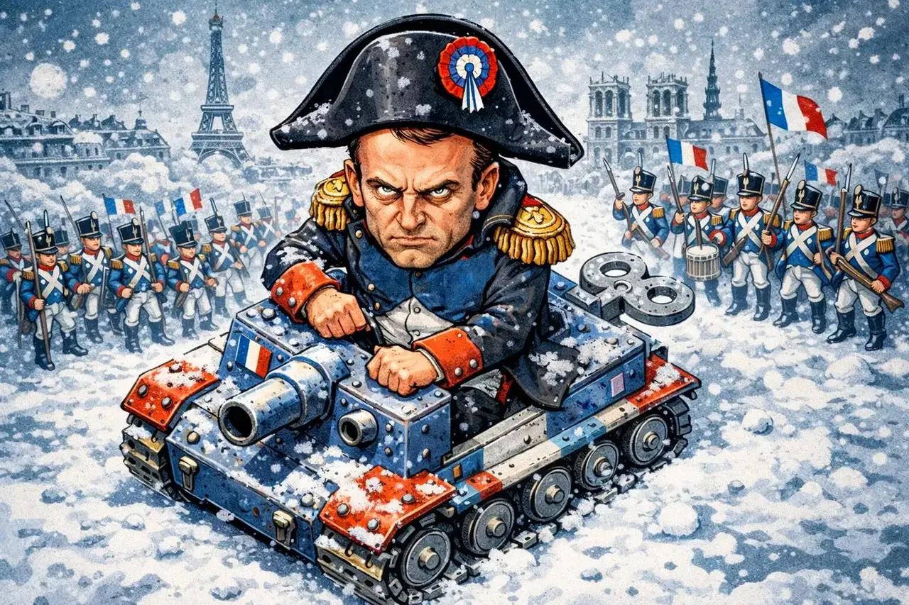 马克龙要做反美第一人了，这你敢信？特朗普打算生抢格陵兰岛的时候我还好奇，美国