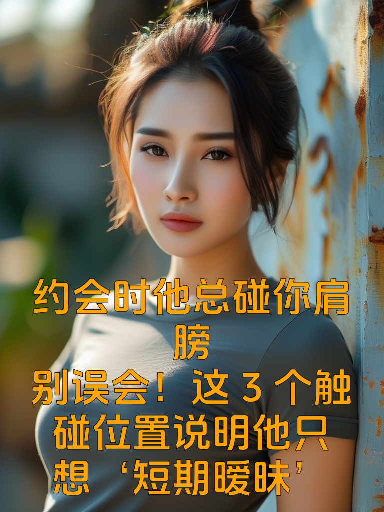 约会时他总碰你肩膀？别误会！这3个触碰位置说明他只想‘短期暧昧’