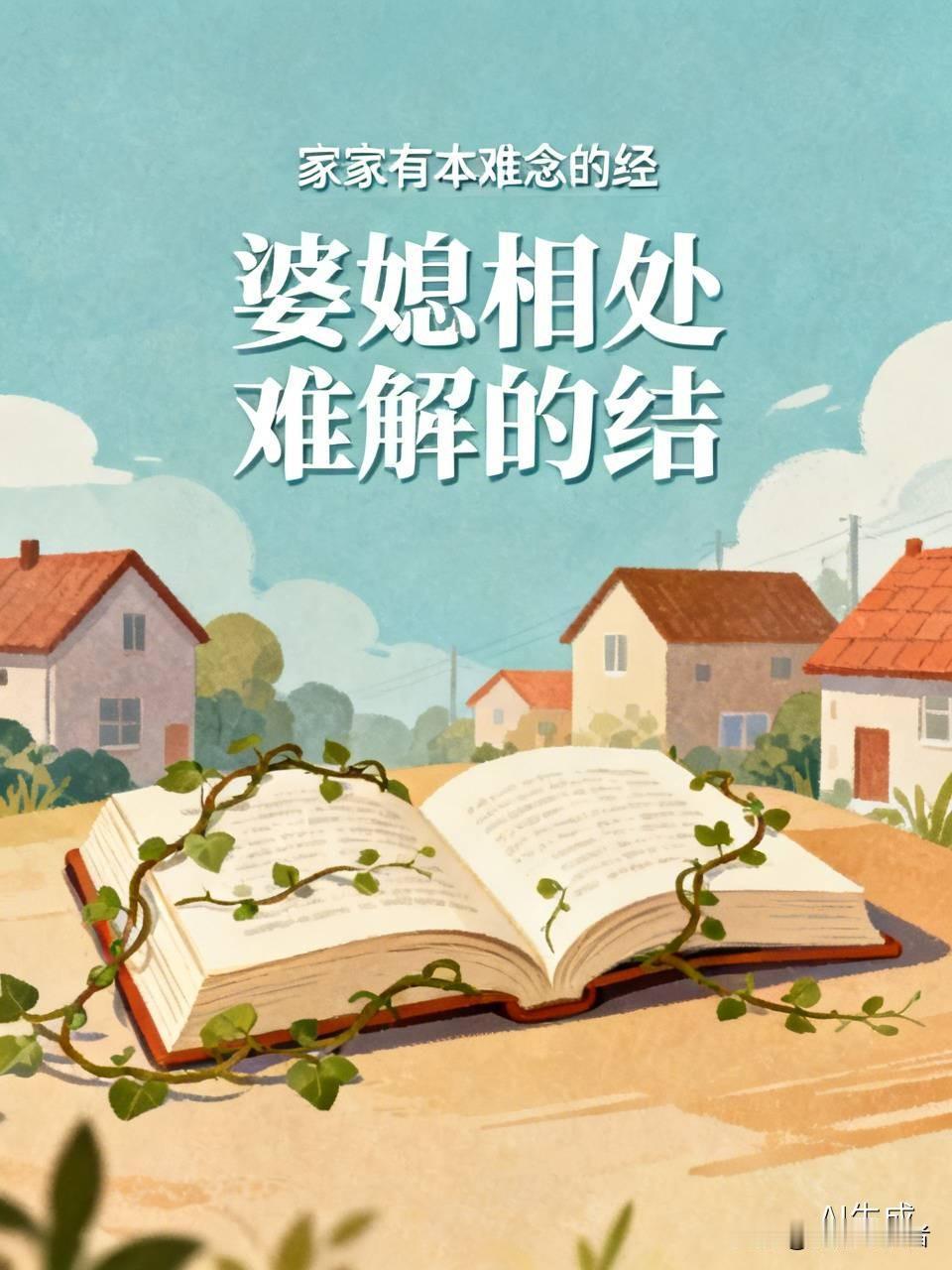 家家都有一本难念的经，尤其是婆媳相处这本经实在太难理顺，很多时候根本找不到合适的