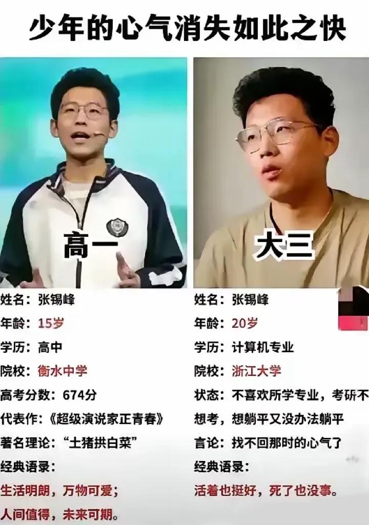 “活着也挺好，死了也没事。”浙江大学计算机专业的学生，都有这种想法，那普通大学的