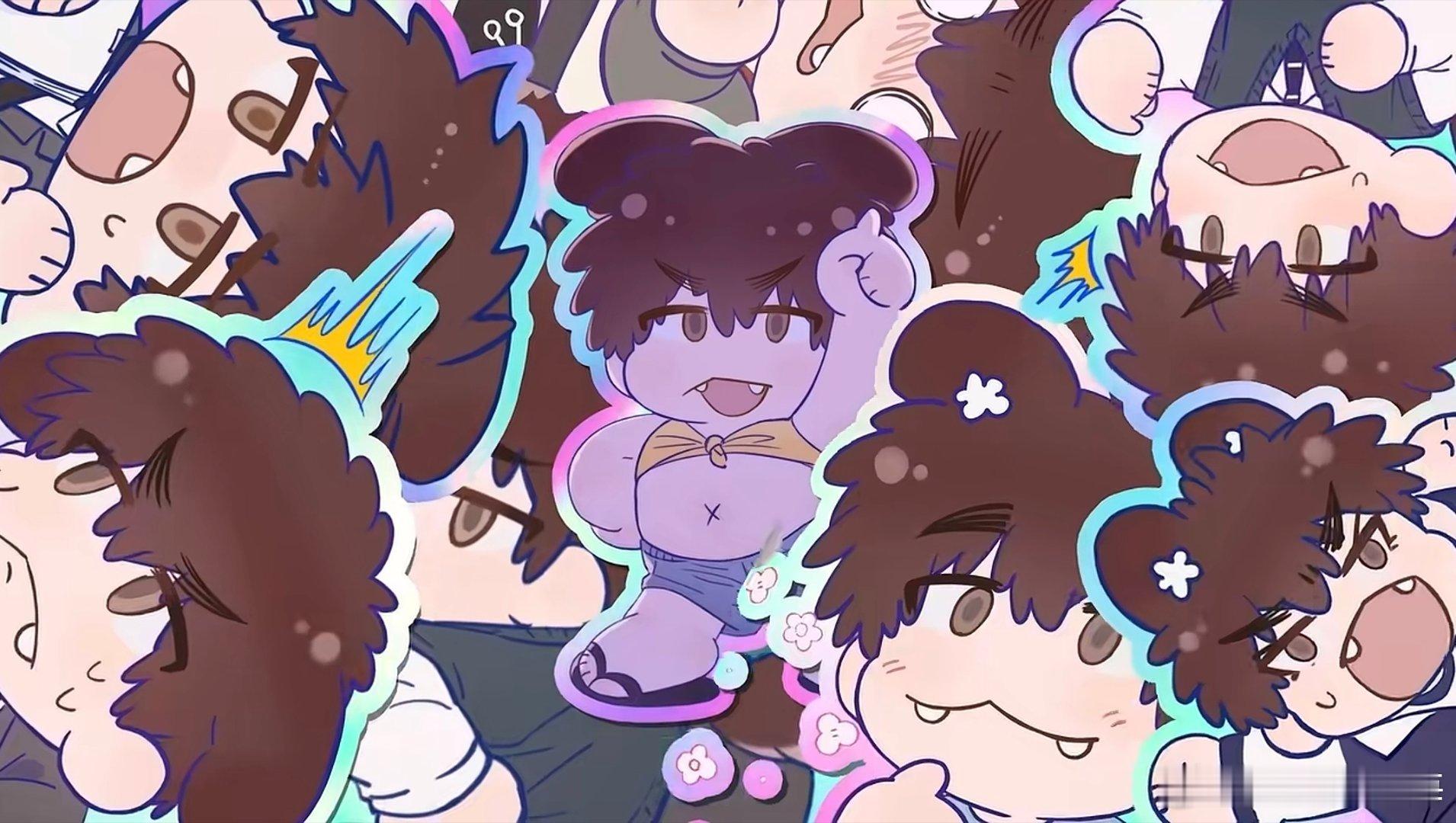 有国漫萌物就不用心理委员了不开心就去国漫里吸萌物！圆乎乎、软萌萌，一眼沦陷，烦