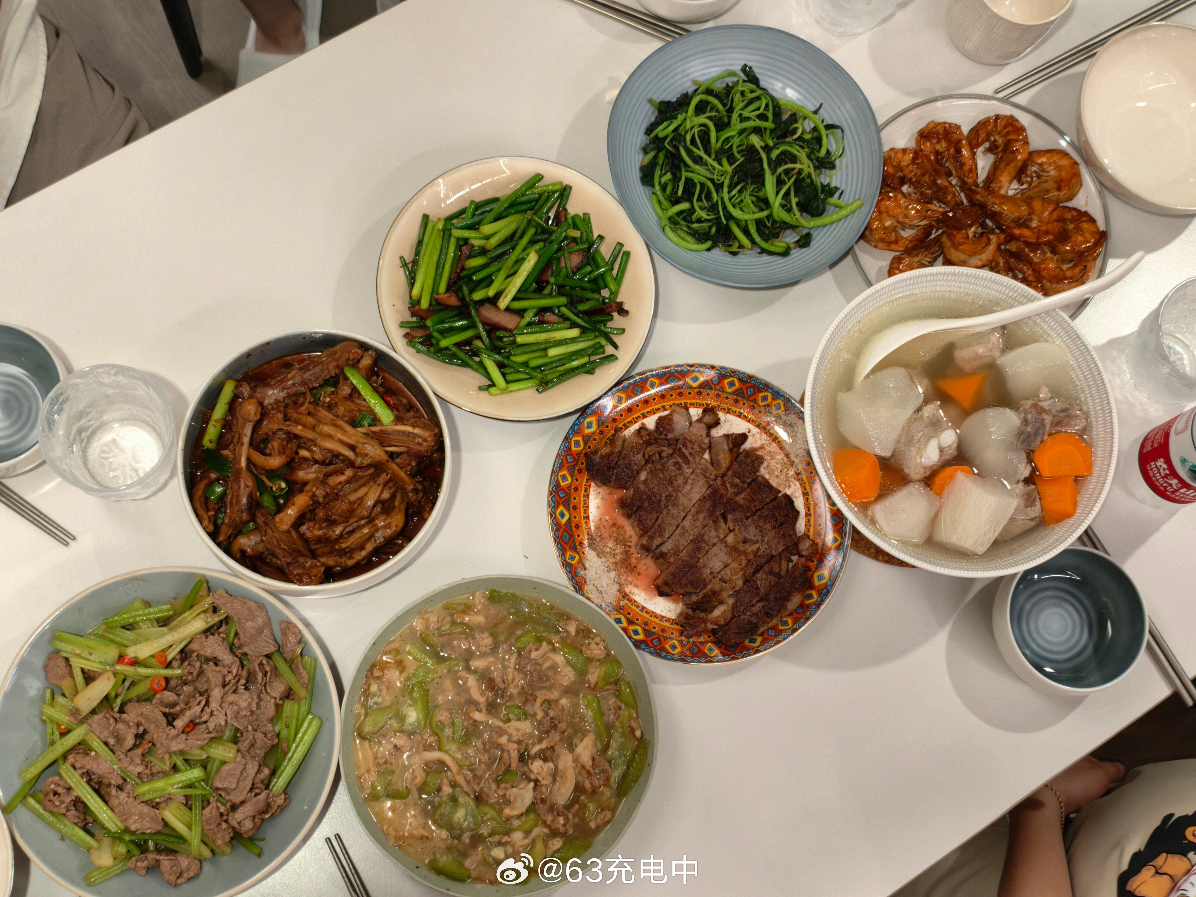 兄弟们也要好好吃饭奥这次和和一起[大笑][大笑]​​​